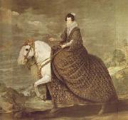 Portrait equestre de la reine Elisabeth (df02) Diego Velazquez